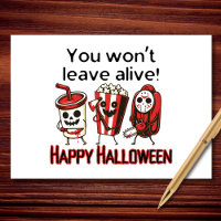 You Won’t Leave Alive Funny Halloween Movie Snacks