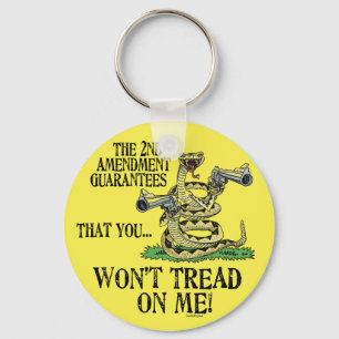 You Won't Tread on Me Key Ring