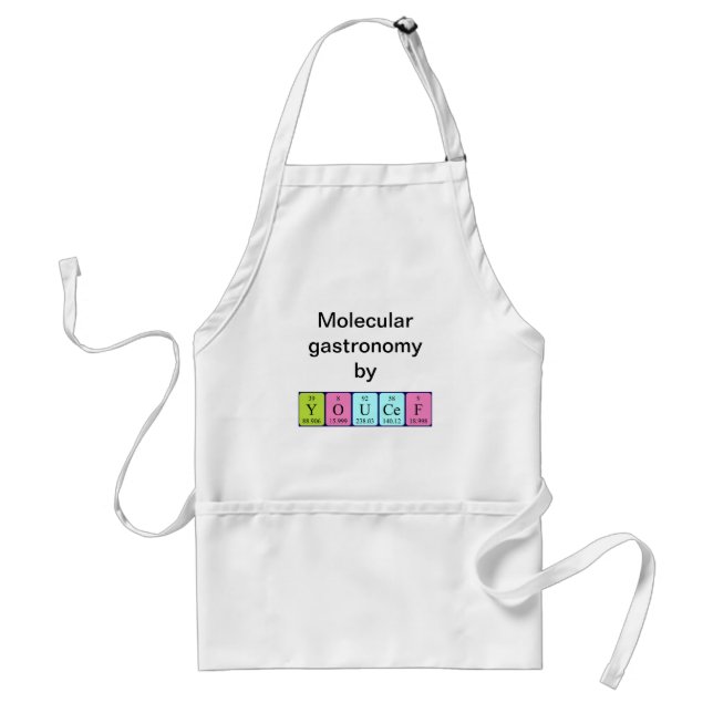 Youcef periodic table name apron (Front)