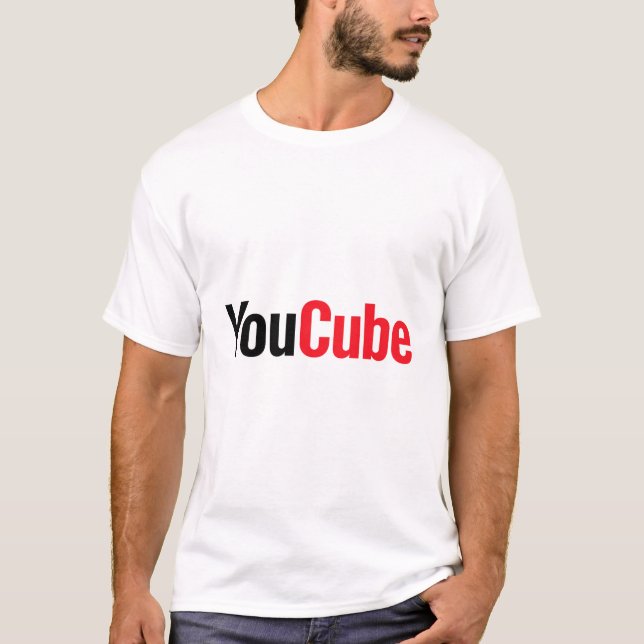 "YouCube "  fake brand  T-Shirt (Front)