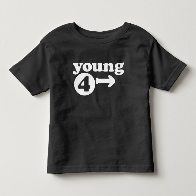 young 4ever birthday tee (Front)