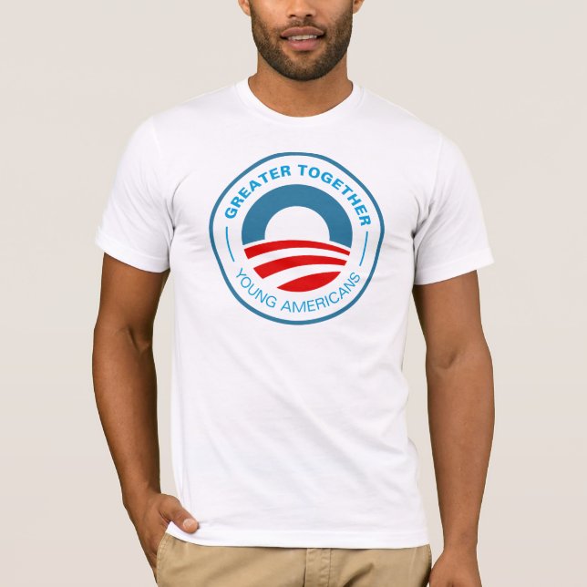 Young Americans for Obama T-Shirt (Front)