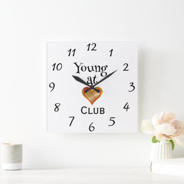 Young at Heart Club Clock (Home)