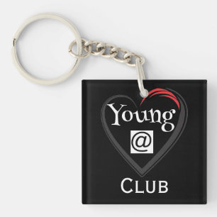 Young at Heart Club Keychain