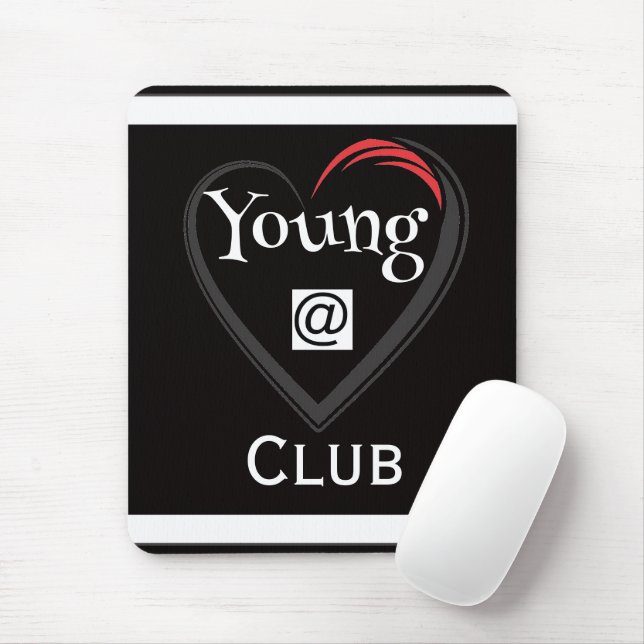 Young at Heart Club Mouse Pad (With Mouse)