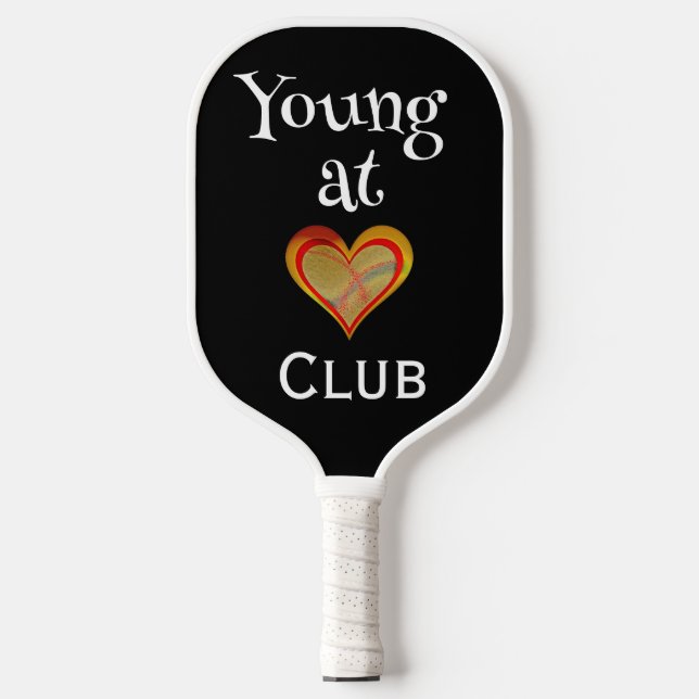 Young at Heart Club Pickleball Paddle (Front)