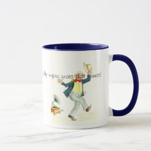 'Young at Heart' Coffee Mug with Quote