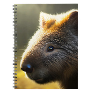 Young Australian Wombat, Notebook