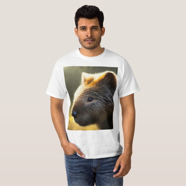 Young Australian Wombat, Value Tshirt (Front Full)