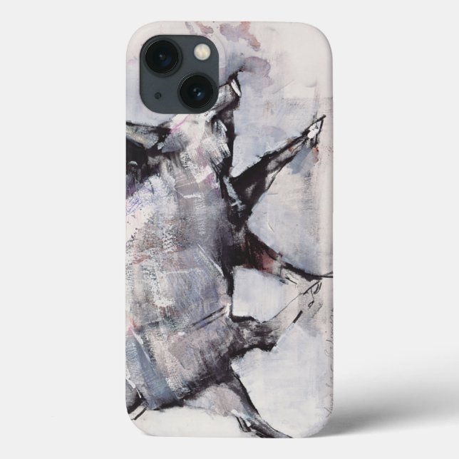 Young boar Bialowieza Poland Case-Mate iPhone Case (Back)