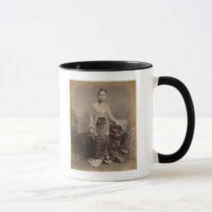 Young Burmese girl, c.1875 Mug