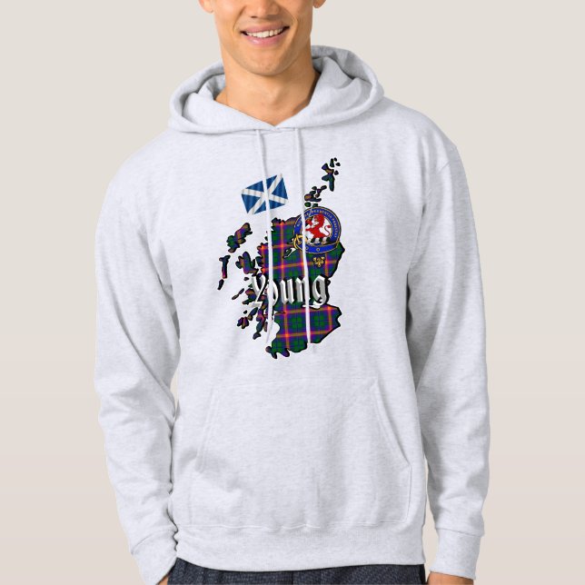 Young Clan Badge Adult Hoodie (Front)