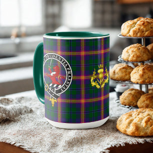 Young Clan Badge & Tartan  Mug