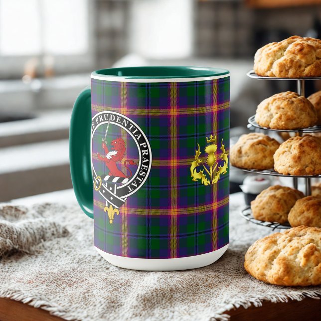 Young Clan Badge & Tartan  Mug (Creator Uploaded)