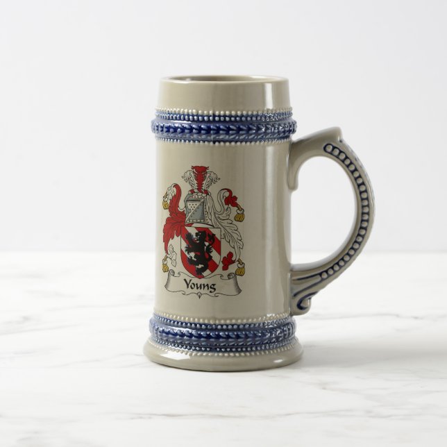 Young Coat of Arms Stein - Family Crest (Right)