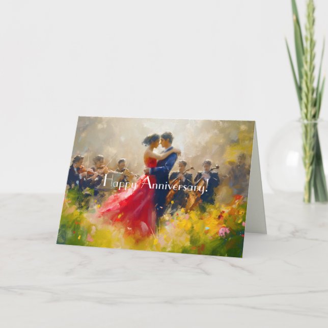 YOUNG COUPLE ANNIVERSARY CARD (Front)