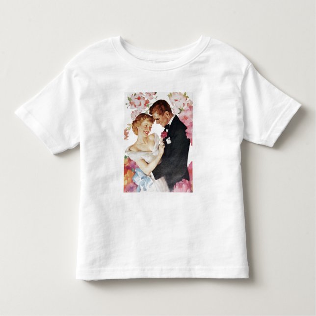 Young couple in formal wear toddler T-Shirt (Front)