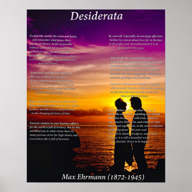 Young Couple Poster (Front)