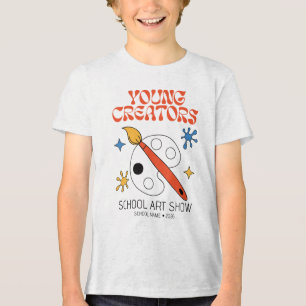 Young Creators School Art Show Tri-Blend Shirt