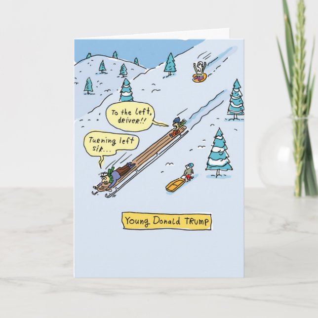 Young Donald Trump Card (Front)