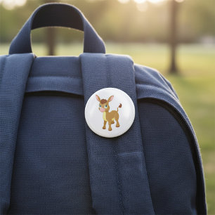 Young Donkey  7.5 Cm Round Badge