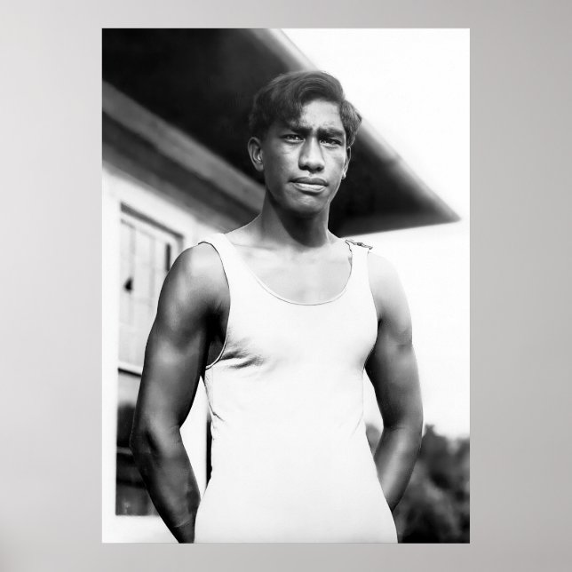 Young Duke Kahanamoku Poster (Front)