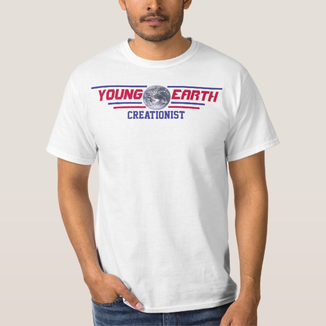 Young Earth Creationist T-Shirt (Front)