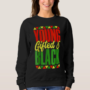 Young Ed And Black History Month African Men Wome Sweatshirt