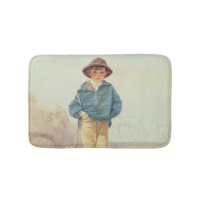 Young England - A Fisher Boy Bath Mat (Front)