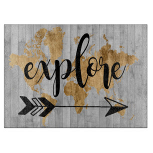 Young Explorer V Cutting Board