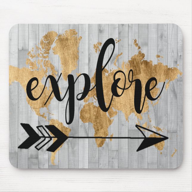 Young Explorer V Mouse Pad (Front)