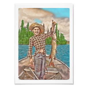 YOUNG FISHERMAN PHOTO PRINT