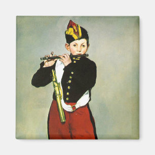Young Flautist, or The Fifer Edouard Manet Magnet