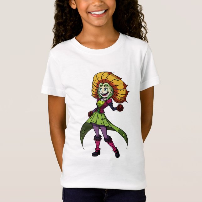 young flower Girl | AI Art T-Shirt (Front)