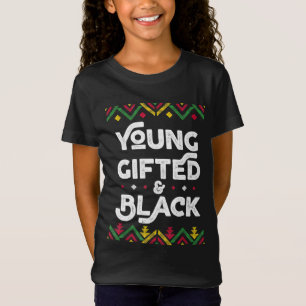Young Gifted And Black African Black History Month T-Shirt