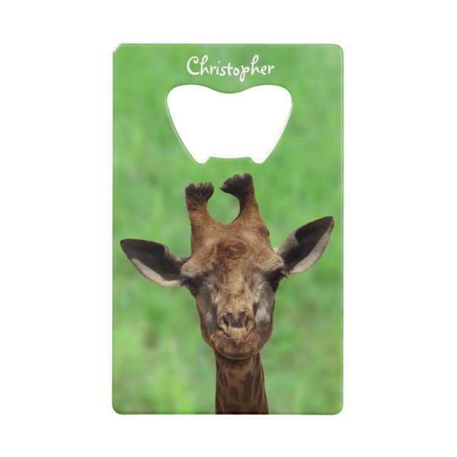 Young Giraffe Bottle Opener (Front)