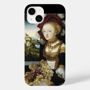 YOUNG GIRL ,ANTIQUE VINEYARD GRAPES AND WINE Case-Mate iPhone 14 CASE