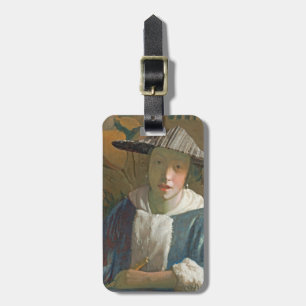 Young Girl with a Flute, c.1665-70 Luggage Tag