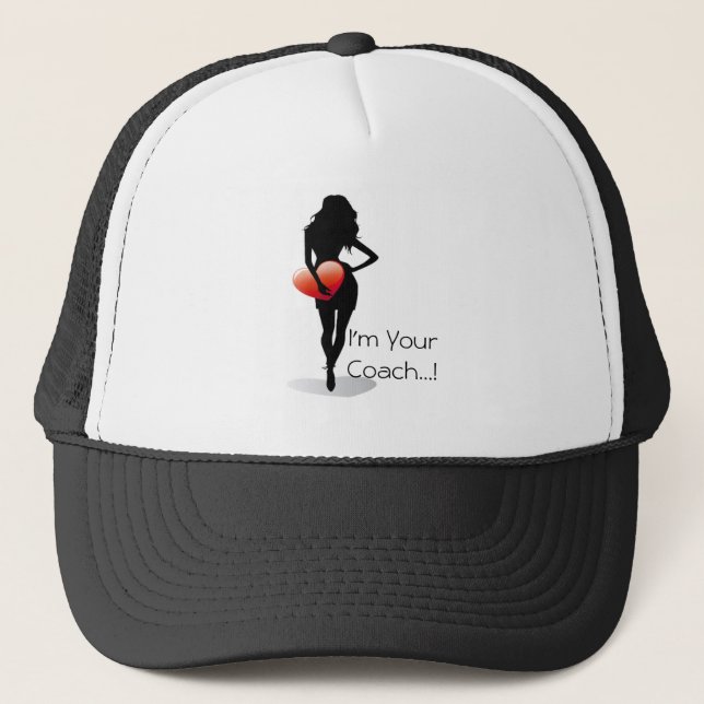 Young Girl with a Heart Trucker Hat (Front)