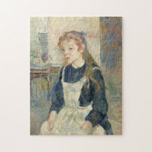 Young Girl with an Apron   Berthe Morisot Jigsaw Puzzle