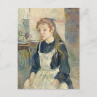 Young Girl with an Apron | Berthe Morisot