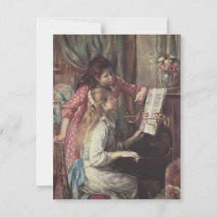 Young Girls at the Piano by Pierre Renoir