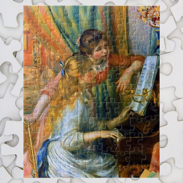 Young Girls at the Piano by Pierre Renoir Jigsaw Puzzle (Creator Uploaded)