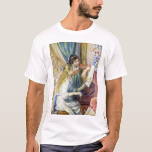 Young Girls at the Piano by Pierre Renoir T-Shirt