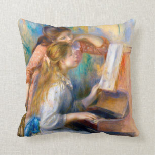 Young Girls at the Piano, Renoir Cushion