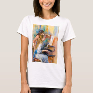 Young Girls at the Piano, Renoir T-Shirt