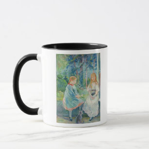 Young Girls at the Window, 1892 Mug