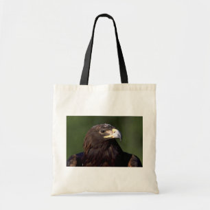 Young golden eagle tote bag
