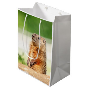 Young Groundhog Medium Gift Bag