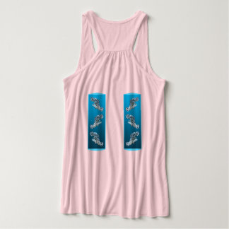 Young Grouper - Design gradient blue background |  Singlet
